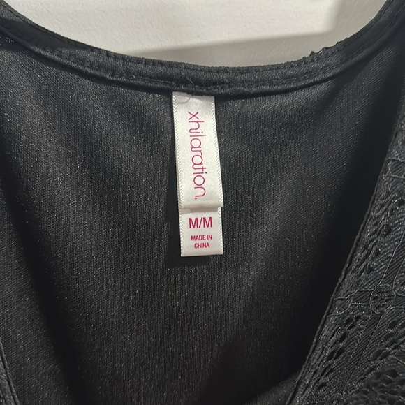 Xhilaration Black Lace Drop Waist Dress - Picture 4 of 5